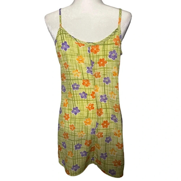 Vintage Y2K/90’s Floral Mini Summer Dress - Picture 3 of 4